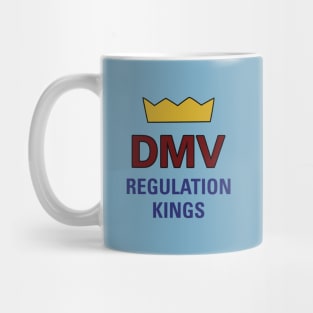 DMV Regulation Kings Mug